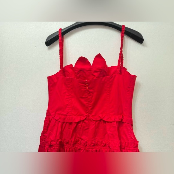 AKNVAS Rach Clay Tiered Midi Dress $695 NEW without tag - Picture 9 of 13